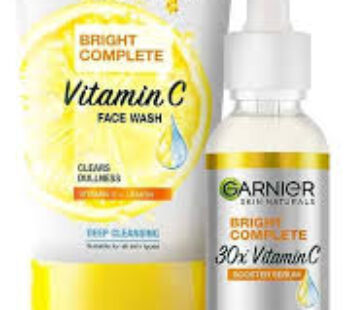 Garnier Vitamin C Serum + Face Wash @299