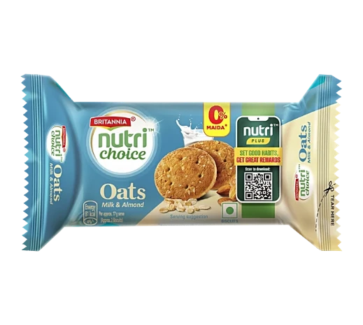 Britannia Nutri Choice Oats Almond @25