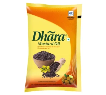 Dhara Mustard Oil 1L Pouch
