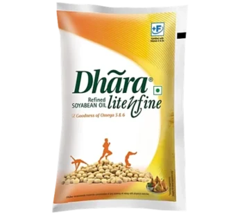 Dhara Soybean Oil 1L Pouch